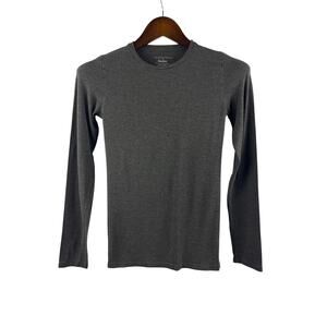 Women’s Majestic Paris Size 1 Dark Grey Long Sleeve Shirt